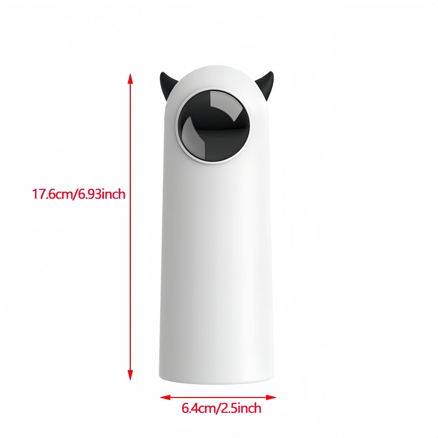 Automatisch Laser Kat Speelgoed, Auto-rotating Infrarood Licht, Meerdere Niveaus Instelling, Snel en Traag Modus, Batterij Niet Inbegrepen