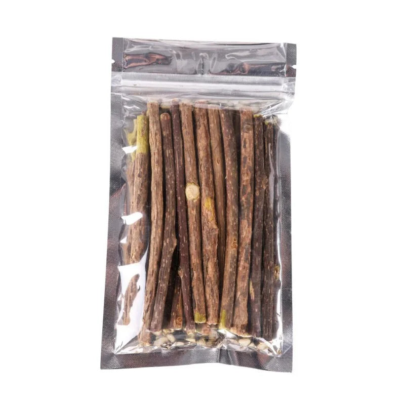 10/15/20 pcs/lot Catnip Stick Pet Cat Molar Toys Natural Wood Polygonum Sticks Cleaning Teeth Relieve Boredom Snacks Chews Toys