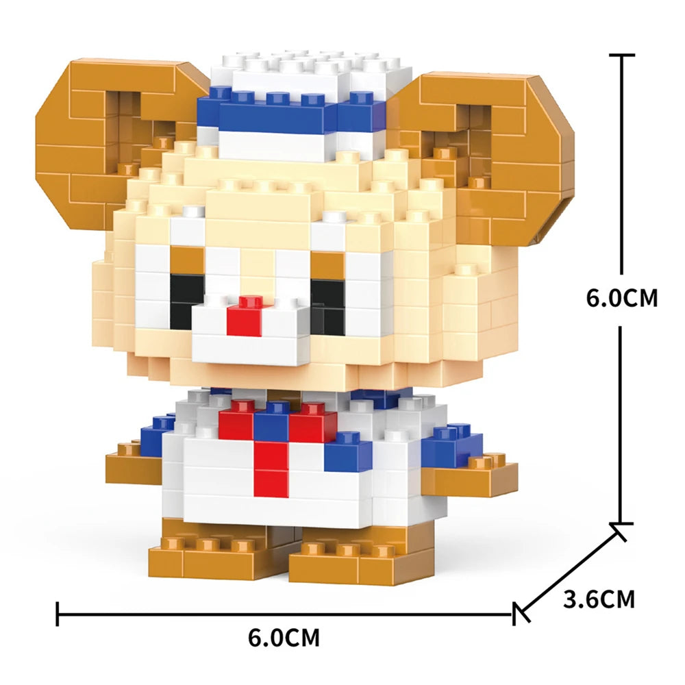 Cinnamoroll Cartoon Block Character Assembled Model Building Block Dolls Toy Children Gift