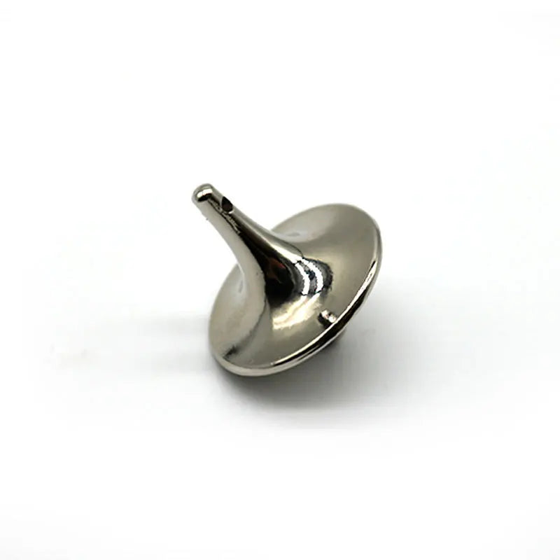 Metal Gyro Hot Movie Totem Silver Hand Spinning Top Fingertips Small Cyclone Gyroscope Antistress Fidget Toys For Children Gifts
