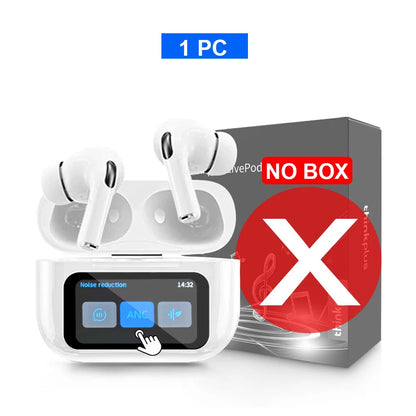 Original Thinkplus Wireless Bluetooth Earphones ANC Noise Reduction Earbuds HD Mic Call Gamer Earbuds LED Touch Screen Control