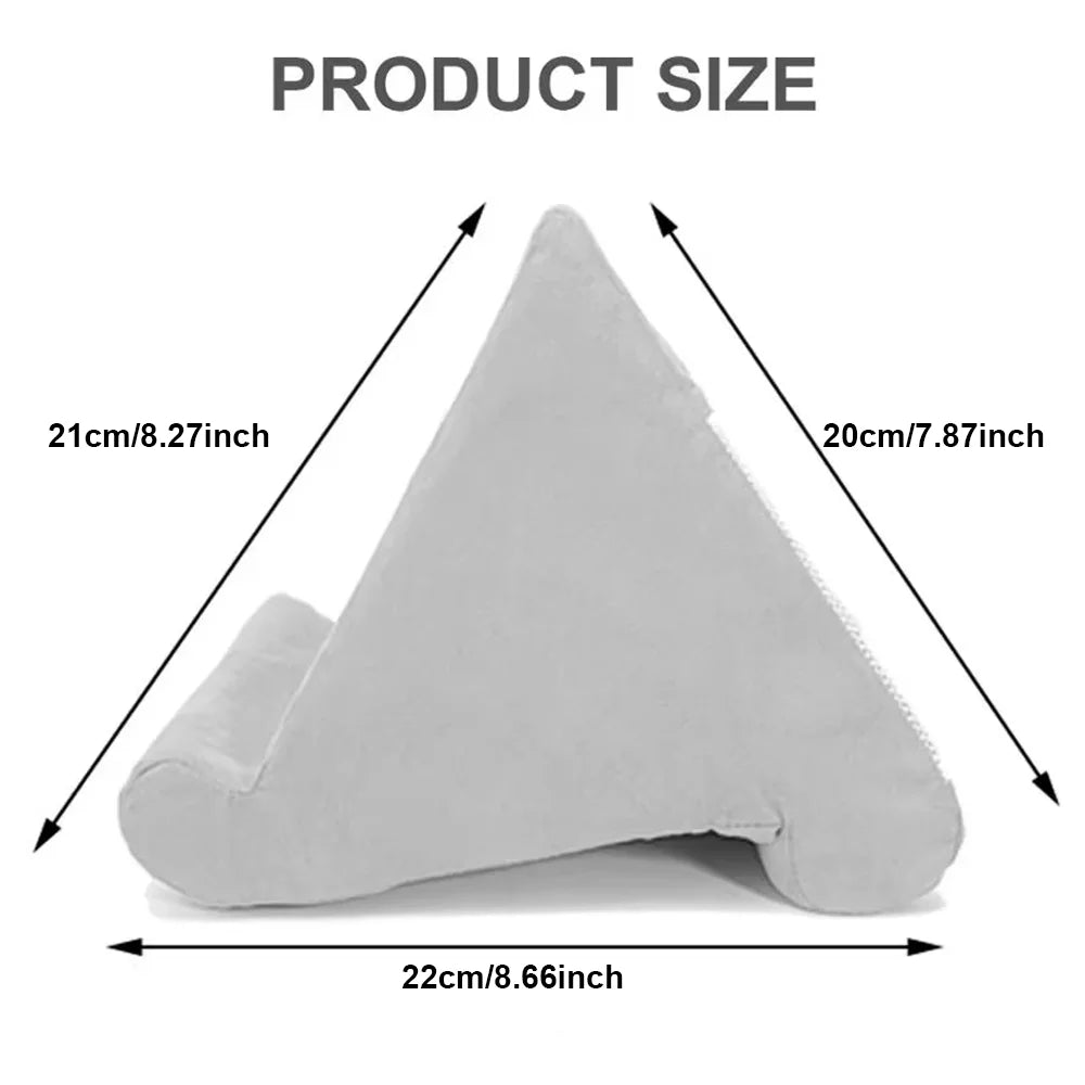 Sponge Pillow Tablet Holder for IPad Samsung Huawei Xiaomi Tablet Holder Mobile Phone Support Pillow Multi-angle Reading Stand