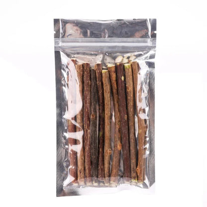 10/15/20 pcs/lot Catnip Stick Pet Cat Molar Toys Natural Wood Polygonum Sticks Cleaning Teeth Relieve Boredom Snacks Chews Toys